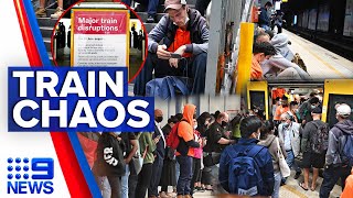 Major train delays tomorrow as union continues with strike action | 9 News Australia