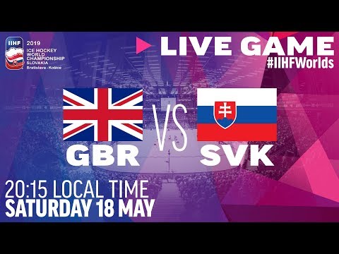 Great Britain vs. Slovakia | Full Game | 2019 IIHF Ice Hockey World Championship