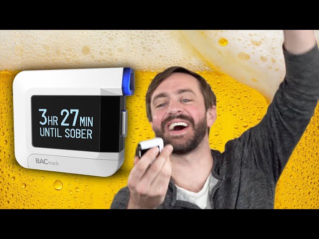 Petit testeur d'haleine portable pour savoir la quantité d'alcool