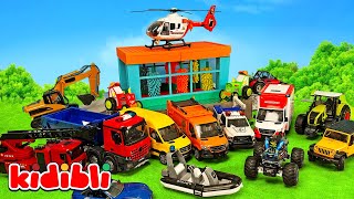 Eğlenceli Slime ve Çamur Yıkama! 🚗💦 Oyuncak Arabalar, Kamyonlar ve Tra