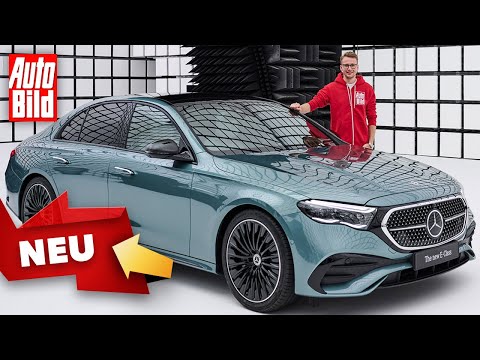 Mercedes E-Class (2023) | First look at the new luxury class | New presentation with Jan Götze