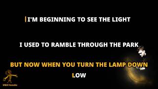 Michael Bublè - I'M BEGINNING TO SEE THE LIGHT - KARAOKE