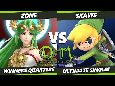 DAT Monday Meltdown 223 Winners Quarters - Zone (Palutena) Vs. Skaws (Toon Link) SSBU Ultimate