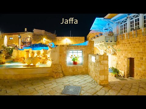 Jaffa After Dark. Exploring the Enchanting Ancient Streets of The City.