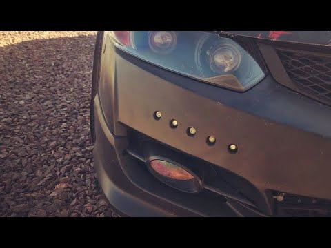 DIY Rocket Bunny Bumper Lights// On 8th Gen