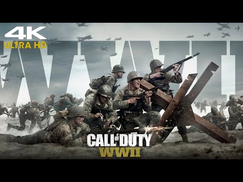 COD WW2 – All Cinematics and Cutscenes Movie | 4K Epic War Story
