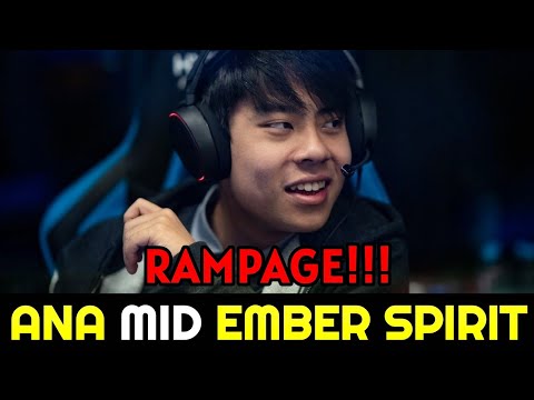 ANA RAMPAGE with Signature Hero Ember Spirit