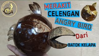 Download lagu Merakit Celengan Angry Bird Dari Batok Kelapa Menjadi Karya Yang Luar Biasa mp3