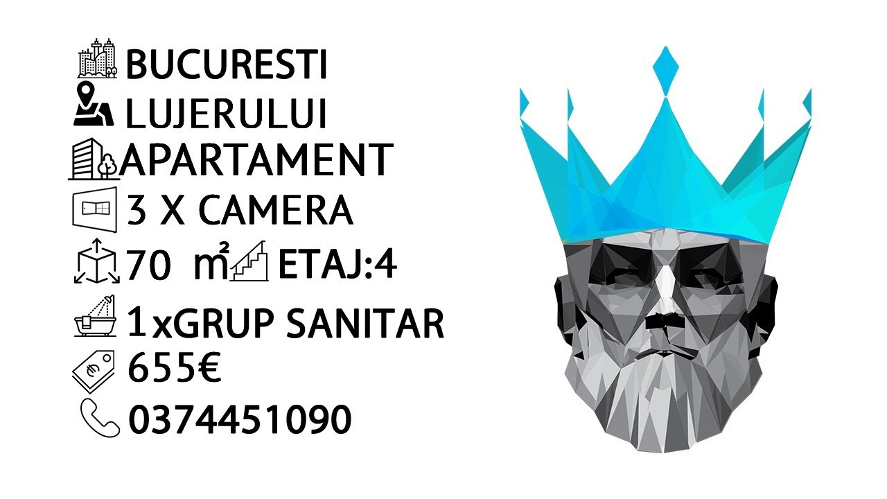 Tur video Lujerului | 3 Camere | Balcon | Metrou | AC