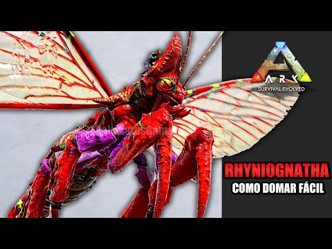 RHYNIOGNATHA - COMO DOMAR FÁCIL, LOCALIZAÇÃO E DICAS  - ARK SURVIVAL EVOLVED