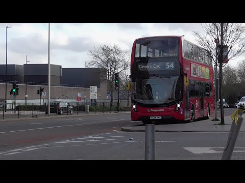 54 Full London Bus Route: Elmers End - Woolwich Stagecoach Part 1