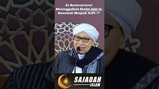 Download lagu 3x Berturut - turut tidak Sholat Jum'at.benarkah menjadi Kafir ||? ytshort, fyp, viral, youtube mp3