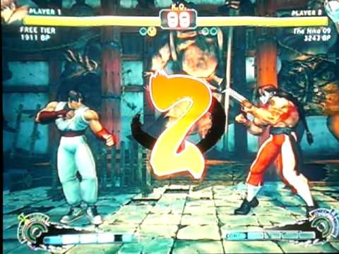 SSF4 RANKED MATCH 190