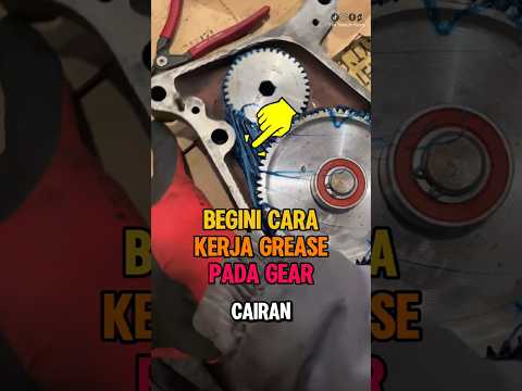 Cara Kerja Grease Pada Gear/Roda Gigi #fakta #unik #informasi