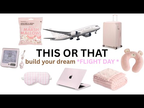 ✈️💼 Build Your DREAM FLIGHT Day 💖 | THIS or THAT ☀️