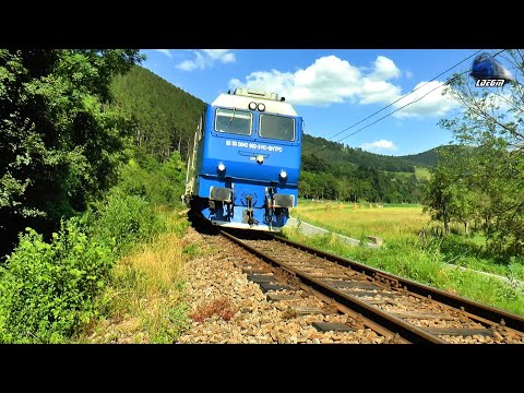 Trenuri de Călători/Passenger Trains in Defileul Crișului Repede Canyon - 05 July 2020