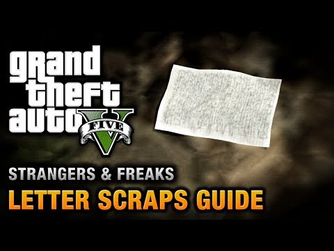 GTA 5 - Letter Scraps Location Guide [A Mystery, Solved Achievement / Trophy]
