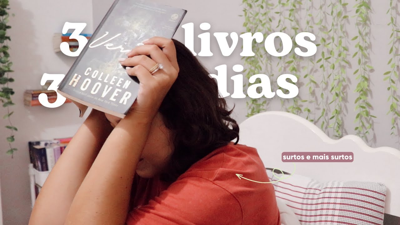 li 3 livros em 3 dias | desafio de leitura + vlog