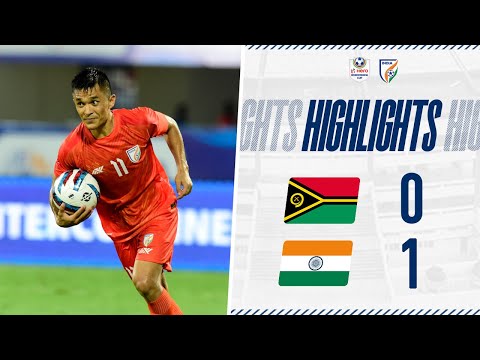 Vanuatu 0-1 India | Hero Intercontinental Cup 2023...