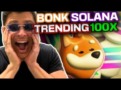 BONK SOLANA MEME COIN ABOUT TO 100X AFTER TRENDING EVERYWHERE!!!
