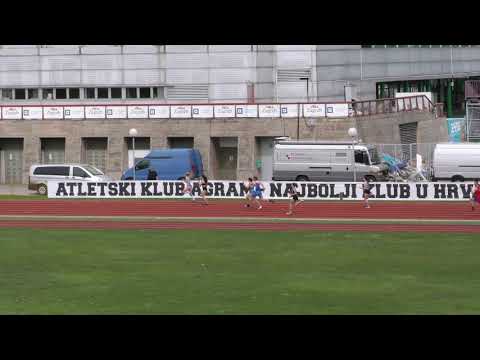 4x100m SENIORI-KE [MIX], zlatni Agram i novi hrvatski rekord - Prvenstvo Hrvatske u štafetama 2021