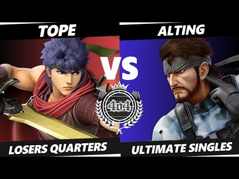 4o4 Smash Night 37 - Tope (Ike) vs Alting (Snake) - Losers Quarter-Final