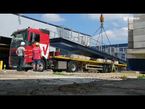 Montage 2 Wollf 7534 in Willebroek bij VDL De Meeuw