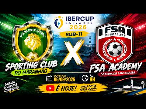 Sporting Club do Maranhão x FSA Academy de Feira de Santana/BA, 06/09/2026, 8h