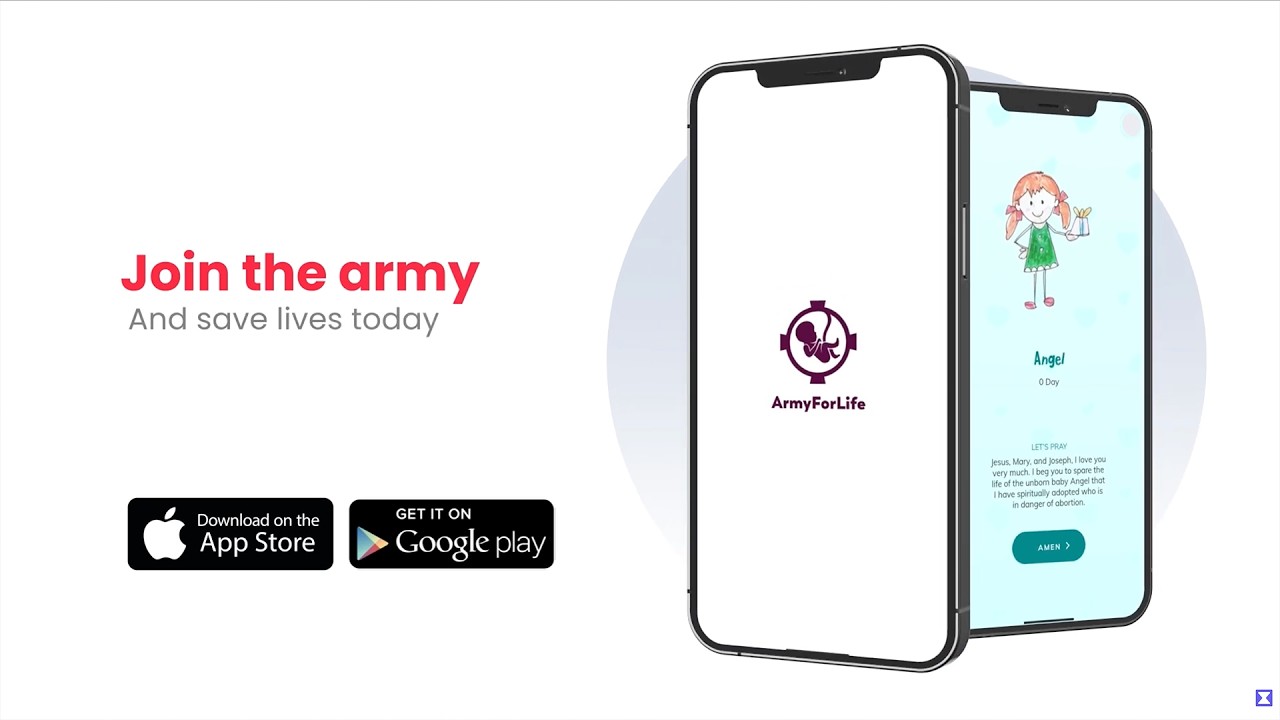 Army for Life App 1 Year Anniversary - JY prolife