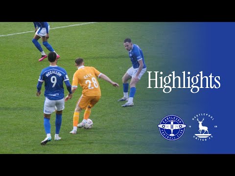 Highlights | Eastleigh 0-2 Hartlepool United