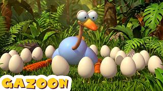 Download lagu Gazoon Funny Animal Cartoons | Egg Shaped | HooplaKidz Tv mp3