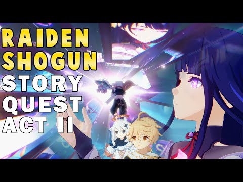Raiden Shogun Story Quest Act II - Imperatrix Umbrosa | Genshin Impact