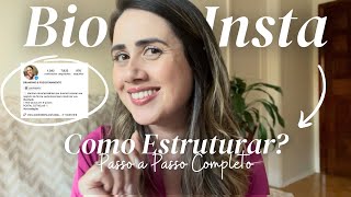 Como Estruturar Uma BIO NO INSTAGRAM Profissional?