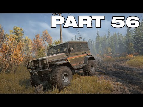 SnowRunner Gameplay Part 56 - A Little Help For My Friends