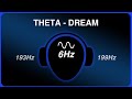 deep dream pure binaural beats theta 6hz@196hz long version