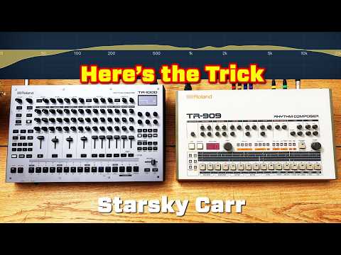 Get the TR909 upfront presences from the TR1000 ... or anything else for that matter!