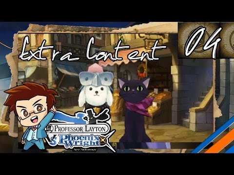 Professor Layton vs. Phoenix Wright: Ace Attorney (EXTRA CONTENT) | "Flour Everywhere" | Part 4