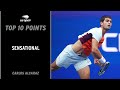 Carlos Alcaraz | Top 10 Points | 2022 US Open