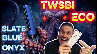 TWSBI ECO Slate Blue Onyx — The BEST Eco Yet?! (Blacked-Out Nib Review)