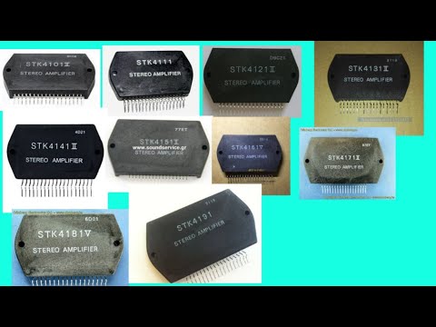 STK ic voltage and output watts