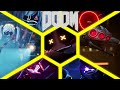 All Murder Drones Fight Scenes And Not Only With DOOM And DOOM Eternal Music