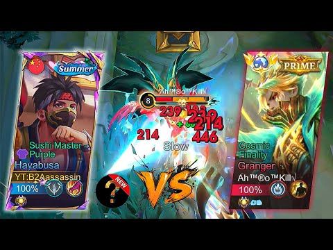 HAYABUSA VS TOP GLOBAL GRANGER MET IN SOLO🔥