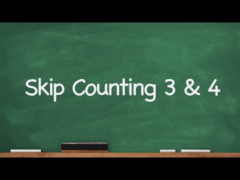 CC Skip Counting 3 and 4