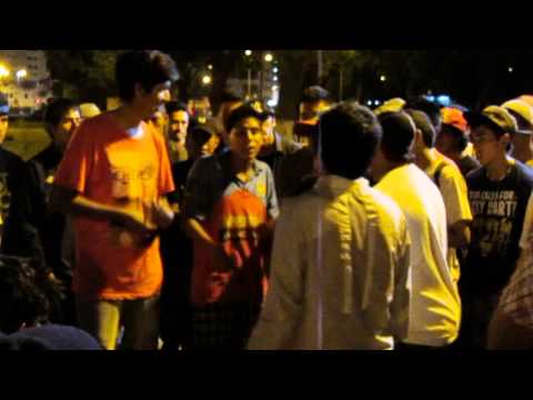 JARIC, DAVE vs STROKE, STOCH - JUEGO LIMPIO 2vs2 2014 - BATALLAS CAMPO DE MARTE