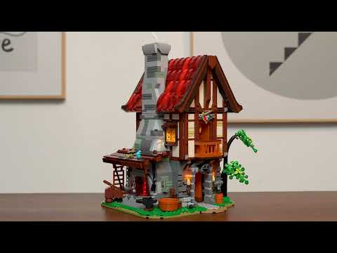 Vidéo Lumibricks Middle Ages 12006 : Maison de forge