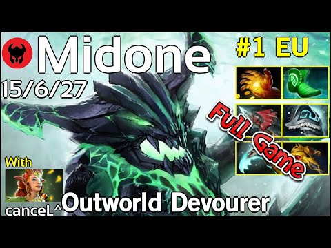 Midone [Secret] plays Outworld Devourer!!! Dota 2 Full Game 7.21