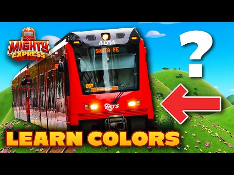 Learn Colors With Mighty Express! 🎨 Learn Colors 🎨 - Mighty Express Official