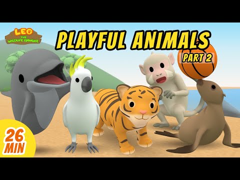 Playful Animals Minisode Compilation (Part 2/2) - Leo the Wildlife Ranger | Animation | For Kids