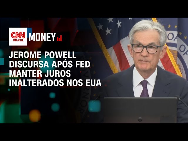 Jerome Powell discursa após Fed manter juros inalterados nos EUA | Money News