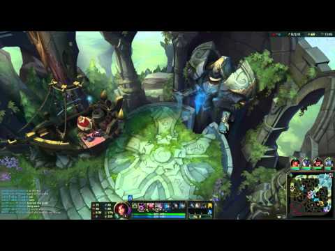 Grandpa plays LoL Gameplay Zyra vs Diana Mid Silver 2 patch 6.1